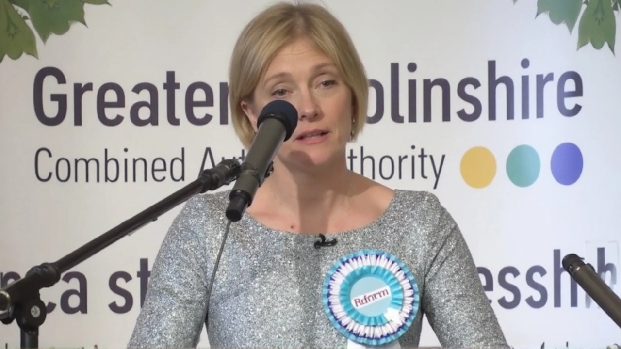 Andrea Jenkyns, Reform UK’s first mayor, calls for migrants to be housed in tents, not hotels