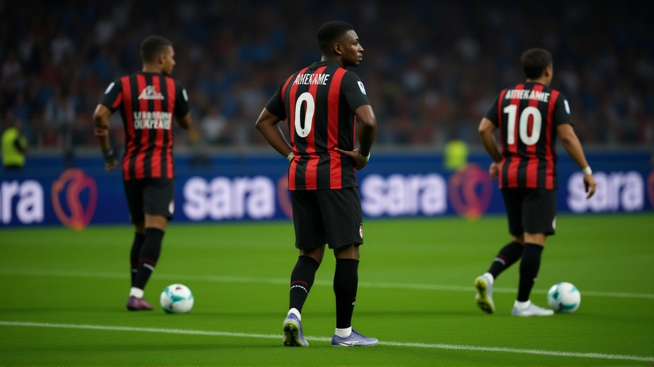 Zachary Athekame’s late strike snatches point for AC Milan vs Pisa